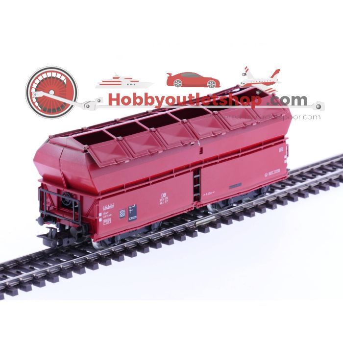 Schaal H0 Märklin 4626 4635 DB Onderlosser met klapdekseldak en kiepwagen 2 stuks #2125 - sku: 20220816120729 - Gebruikt - Zeer goede staat - Afbeelding 4