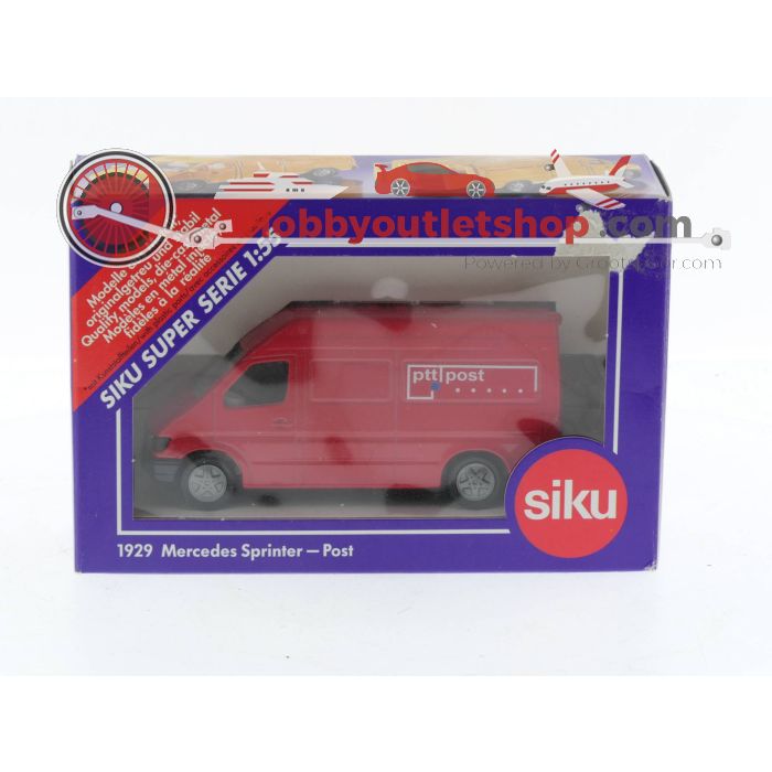 Schaal 1:55 Siku 1929 Mercedes Sprinter PTT Postwagen Models #5081 - sku: 20231107023822 - Gebruikt - Zo goed als nieuw - Afbeelding 5