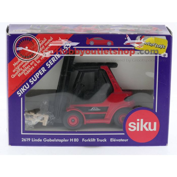 Schaal 1:55 Siku 2619 Linde H80 Vorkheftruck #5087 - sku: 20231107042935 - Gebruikt - Zo goed als nieuw - Afbeelding 5