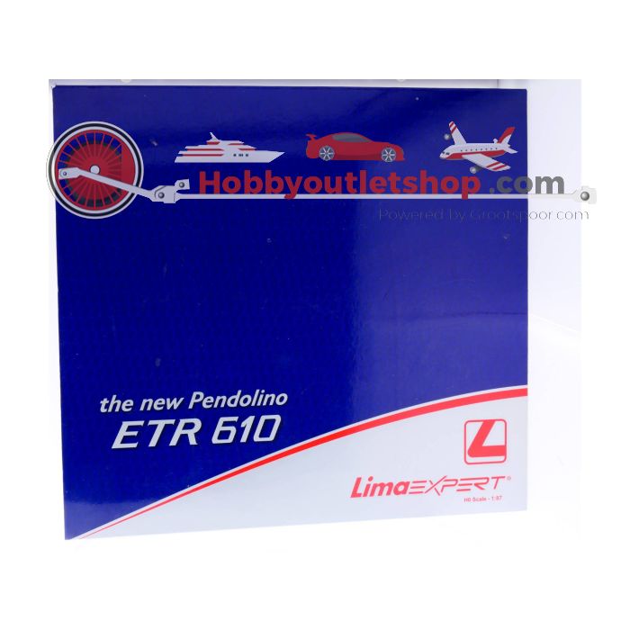 Schaal H0 Lima HL 1650 FS Vierdelig elektrisch treinstel ETR 610.04 ex Cisalpino Digitaal #2148