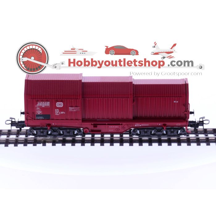 Schaal H0 Märklin 4693 DB Coilwagen met staalrollen #2180