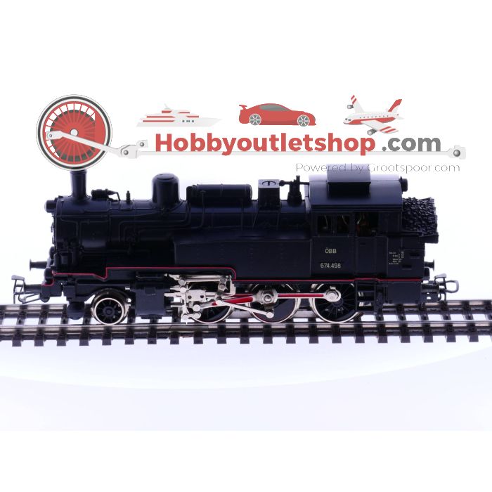 Schaal H0 Märklin 3105 ÖBB Tenderstoomlocomotief BR674 #2211