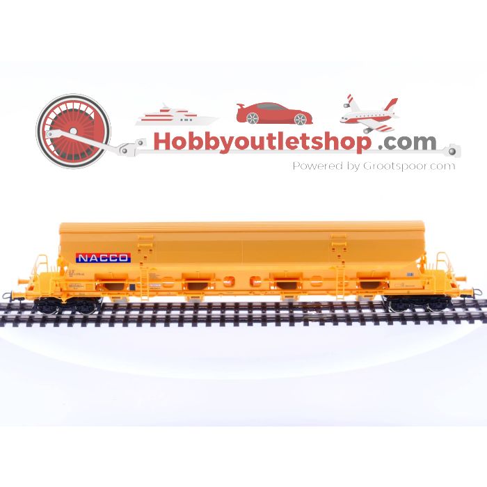 Schaal H0 Roco 66375 DB Goederenwagen zwenkdak wagen Nacco #2233
