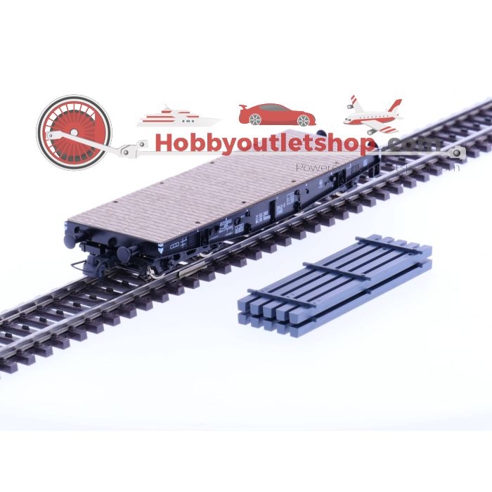 Schaal H0 Roco 66387 DR Rongenwagen met lading stalen platen #2265 - sku: 20220917034003 - Gebruikt - Zo goed als nieuw - Afbeelding 5