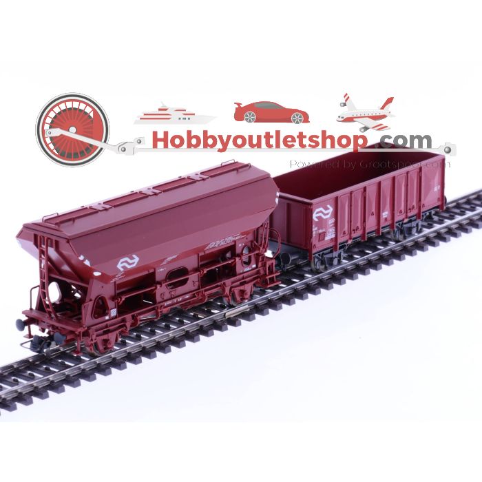 Schaal H0 Roco 46045 46131 NS Open goederenwagon en zelflosser 2 stuks #2272
