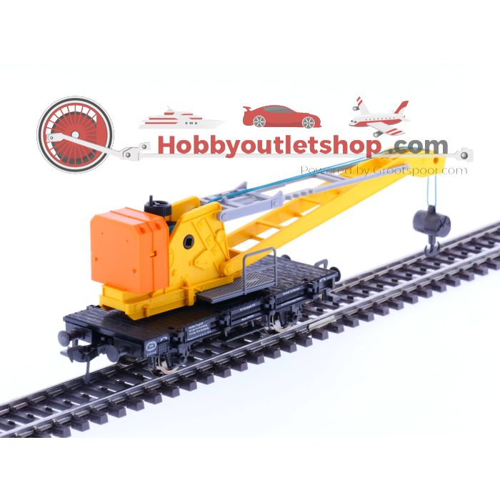 Schaal H0 Fleischmann 5019 DB kraanwagen          #2276