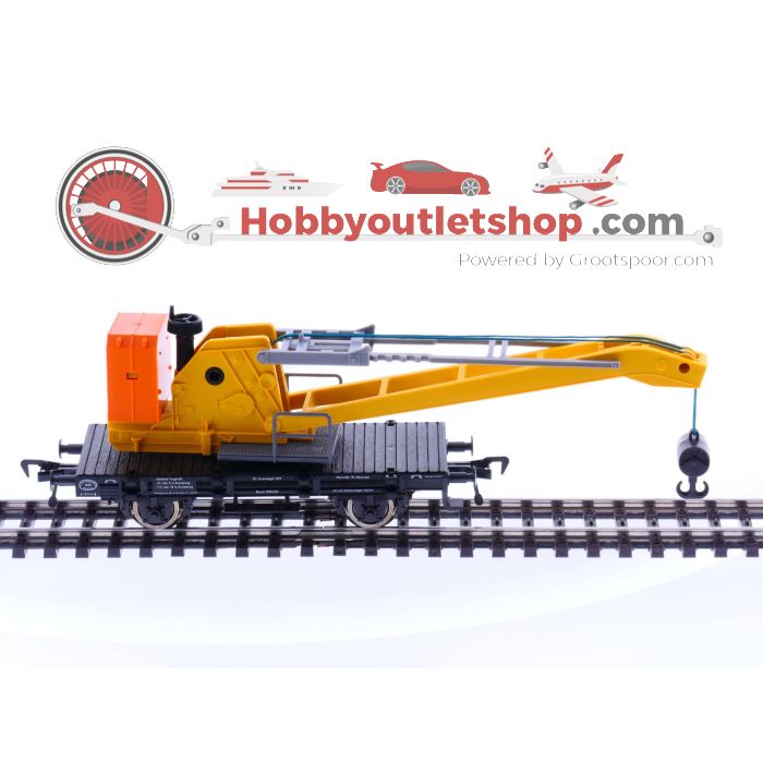 Schaal H0 Fleischmann 5019 DB kraanwagen          #2276