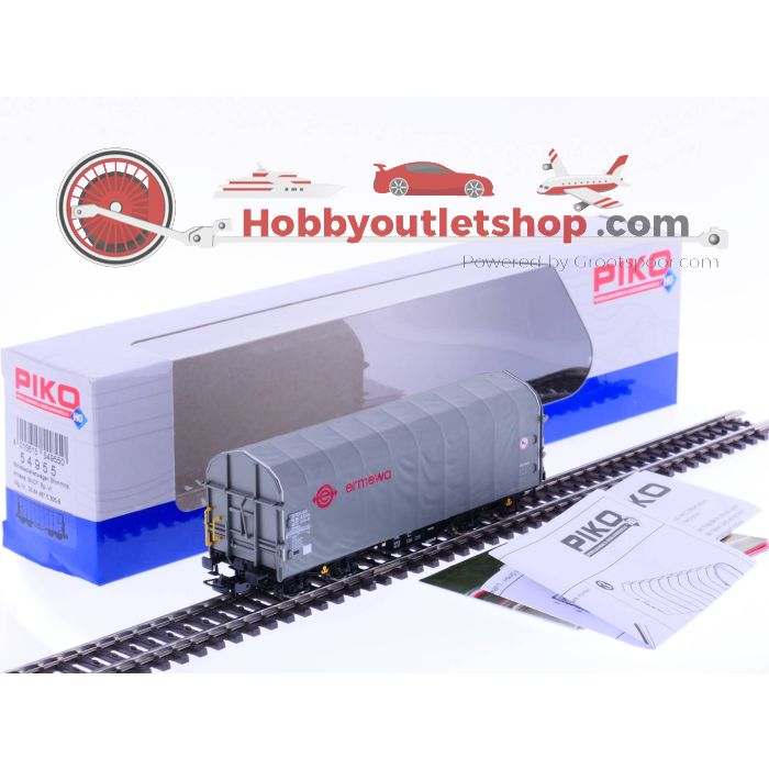 Schaal H0 Piko 54955 SNCF Schuifzeilwagen Shimmns ermewa #2284