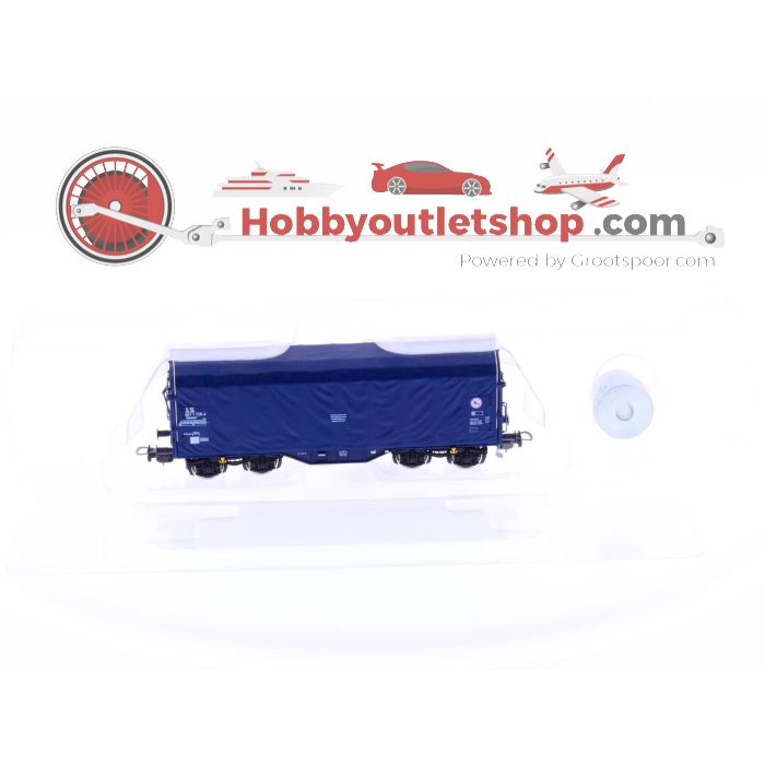 Schaal H0 Piko 95556 NMBS Schuifzeilwagen Shimmns #2285 - sku: 20220920035313 - Used - Like new - Photo 4