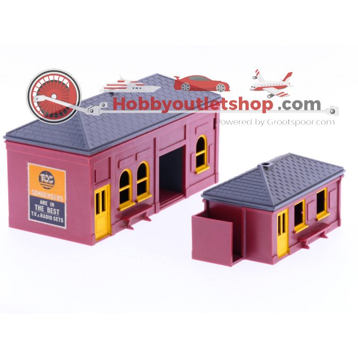 Schaal 00 Tri-ang R81 Station Set #23