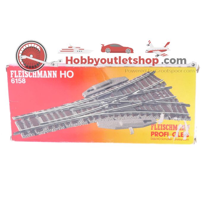 Schaal H0 Fleischmann 6158 3-wegwissel #4963 - sku: 20231010042917 - Gebraucht - Sehr guter Zustand - Bild 3