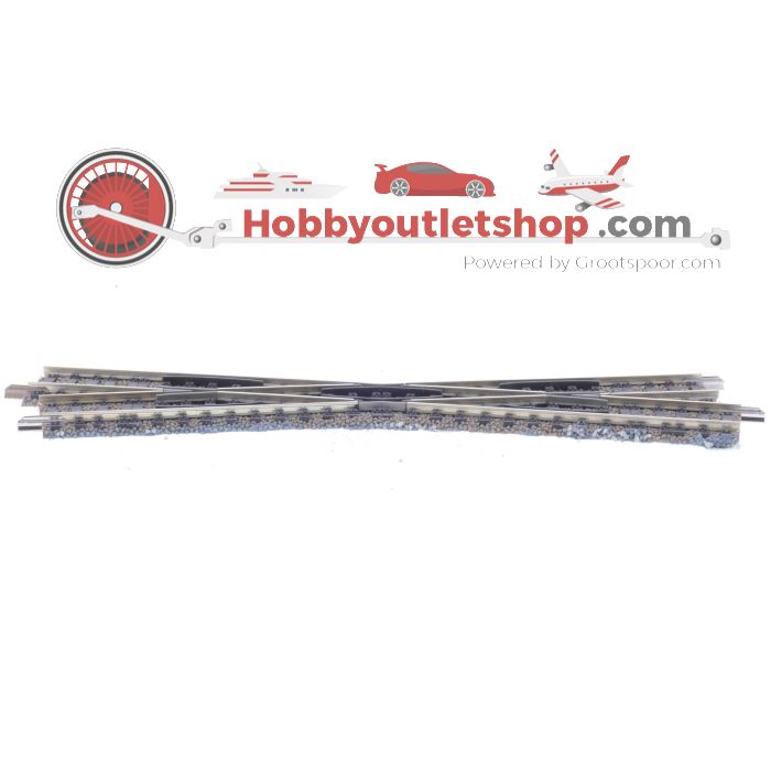 Schaal H0 Fleischmann 6163R kruising #5010 - sku: 20231017020613 - Gebruikt - Goede staat - Afbeelding 3