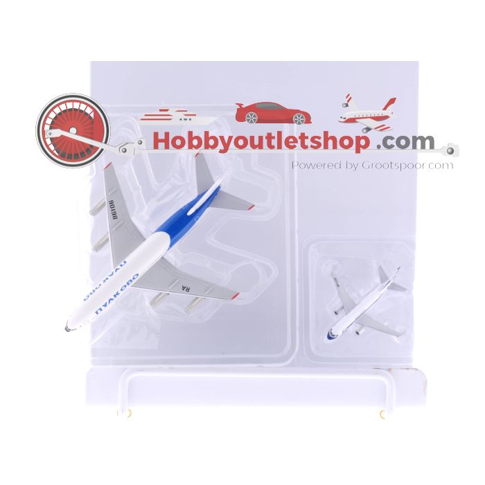 Schaal 1:500 Herpa 515108 Embraer ERJ-170 en Herpa 506182 llyushin IL-86 #4678