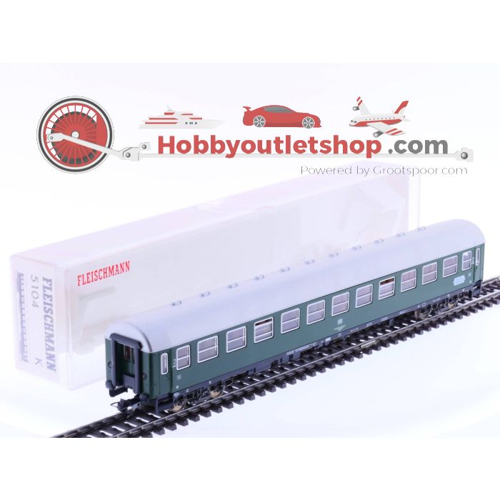 Schaal H0 Fleischmann 5104K DB Sneltrein 2de klas rijtuig #2085 - sku: 20220806105331 - Gebruikt - Zo goed als nieuw - Afbeelding 1