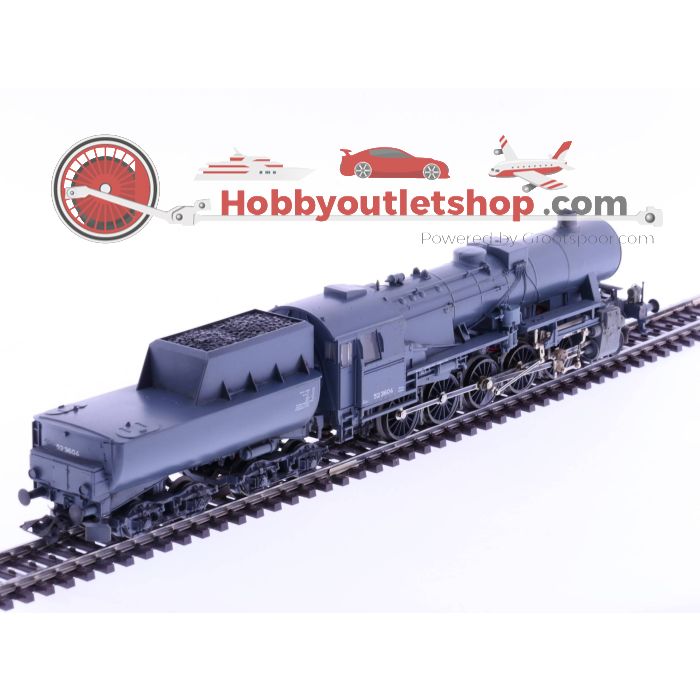 Schaal H0 Märklin 3793 DB Digitaal DRG 52 Stoomlocomotief met tender #2093 - sku: 20220806024553 - Gebruikt - Zeer goede staat - Afbeelding 3