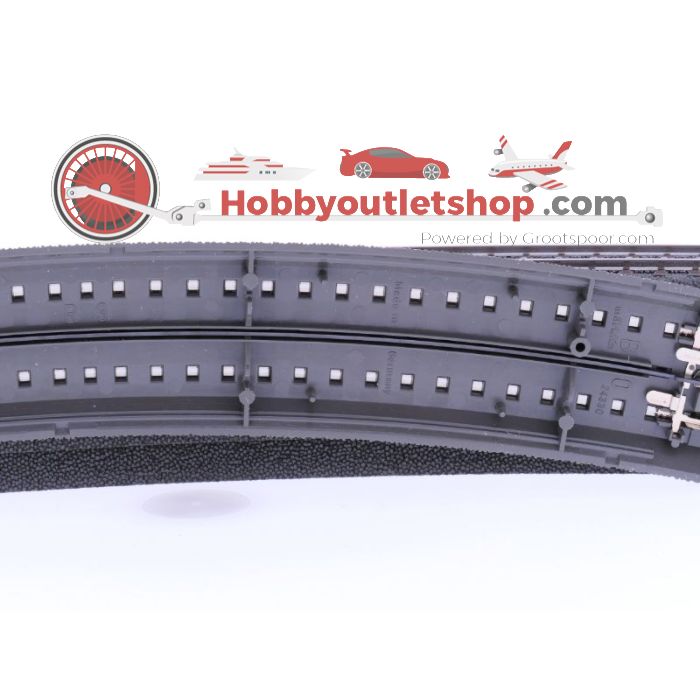 Schaal H0 Märklin 24330 C-Rails gebogen R3           Radius 515 mm 30 graden 6st #1125 - sku: 20211214023643 - Gebraucht - Guter Zustand - Bild 3