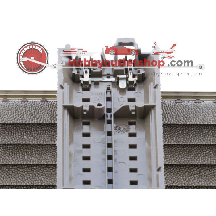 Schaal H0 Trix 62188 C-Rails recht                     188,3 mm 10st #967