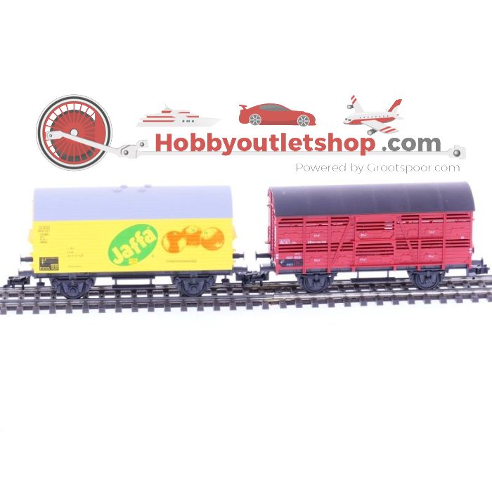 Schaal H0 Fleischmann 5029 5043 DB Goederenwagons #1255