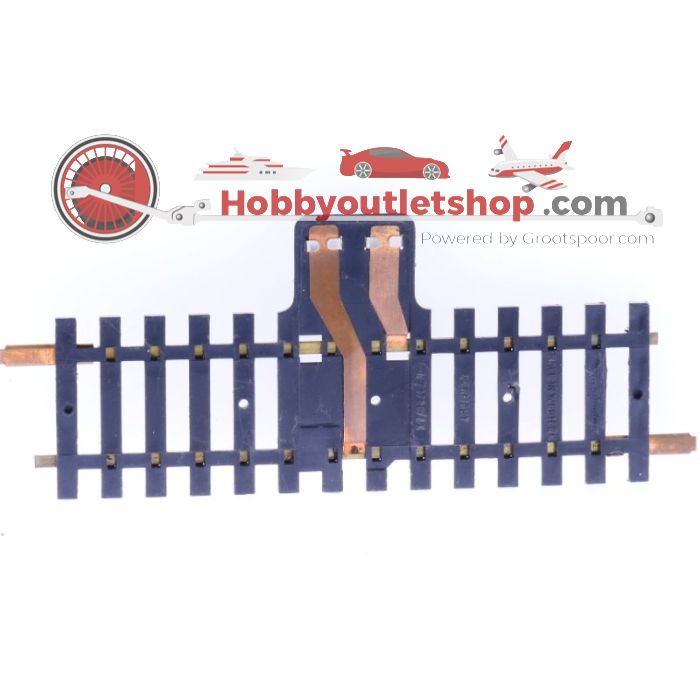 Schaal H0 Fleischmann 6008 Aansluitrail                   recht 2-polig #1260 - sku: 20220111034046 - Gebraucht - Guter Zustand - Bild 2