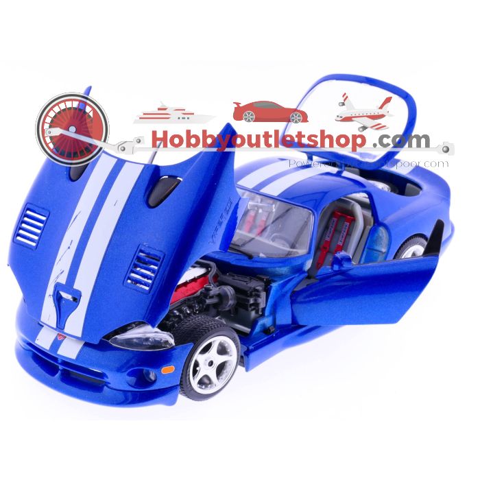 Schaal 1:18 Bburago 3030 Dodge Viper GTS        Coupe 1996 #143 - sku: 20220118034844 - Gebruikt - Zeer goede staat - Afbeelding 2