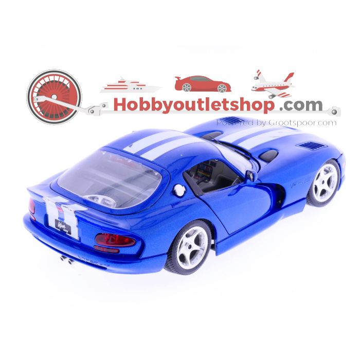 Schaal 1:18 Bburago 3030 Dodge Viper GTS        Coupe 1996 #143 - sku: 20220118034844 - Gebruikt - Zeer goede staat - Afbeelding 3