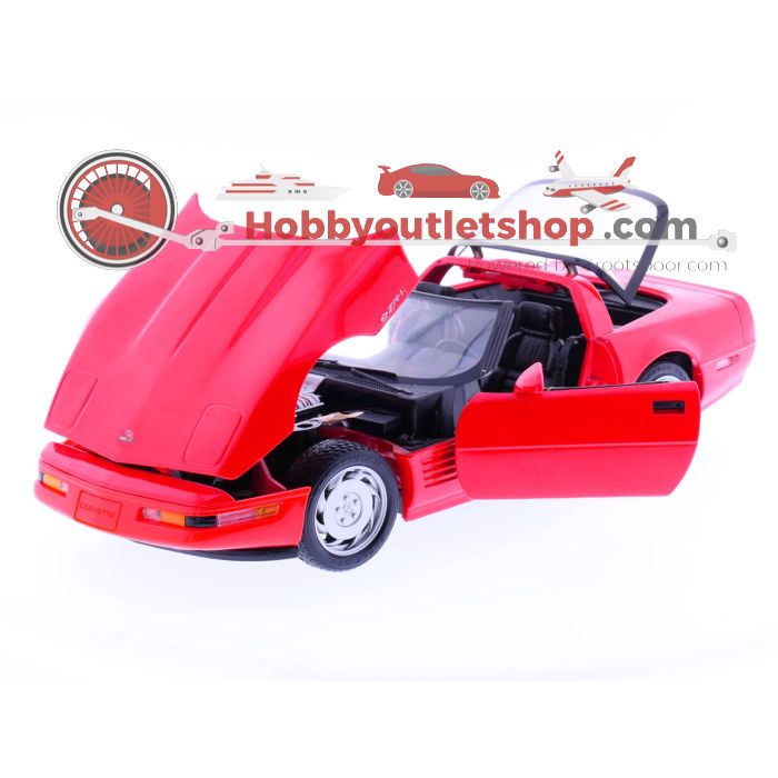 Schaal 1:18 Maisto 31809r Chevrolet               Corvette ZR-1 SPIDER 1992 #146 - sku: 20220119092213 - Gebruikt - Zo goed als nieuw - Afbeelding 2