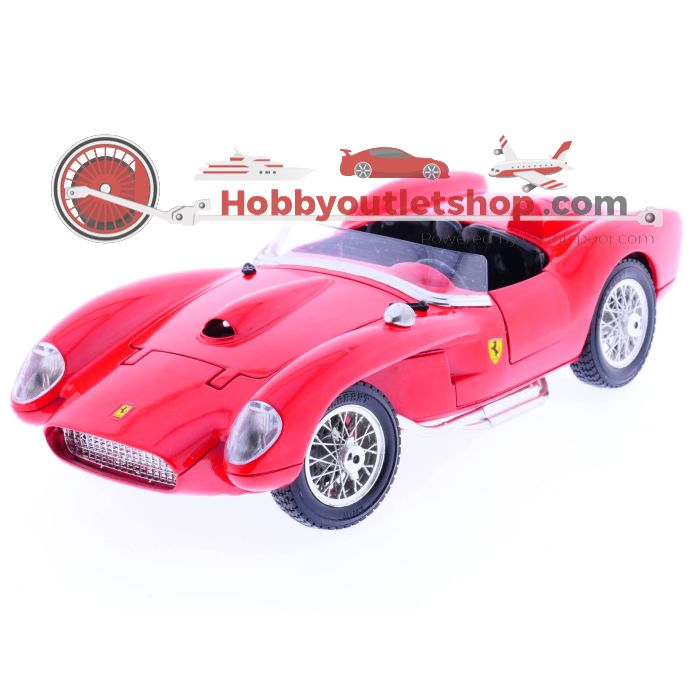 Schaal 1:18 Bburago 3507 Ferrari 250             Testarossa Spider 1957 #153