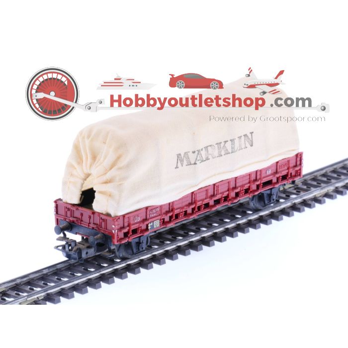 Schaal H0 Märklin 4475 4629 DB huifwagen en veewagen #1325