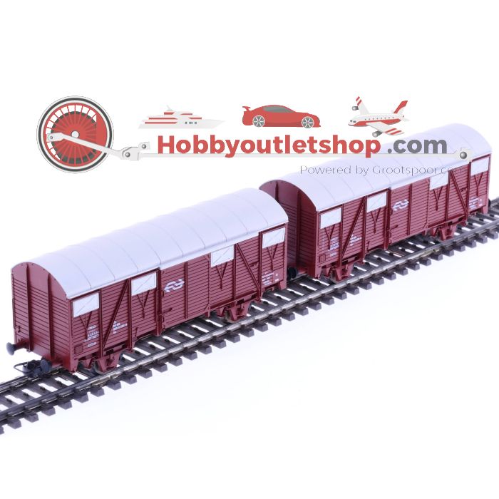 Schaal H0 Lima 303565 NS Gesloten Goederenwagons #1339