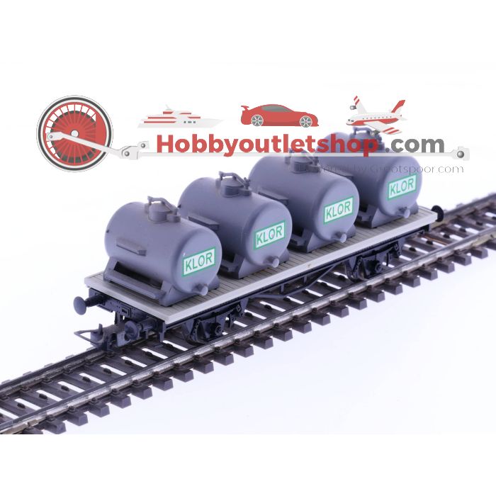 Schaal H0 Liliput 20580 HAG 350.01             Tankwagon en Rongenwagen #1345 - sku: 20220125115137 - Gebruikt - Goede staat - Afbeelding 4
