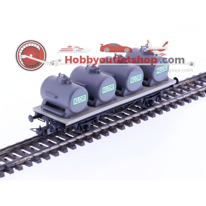 Schaal H0 Liliput 20580 HAG 350.01             Tankwagon en Rongenwagen #1345 - sku: 20220125115137 - Gebruikt - Goede staat - Afbeelding 5
