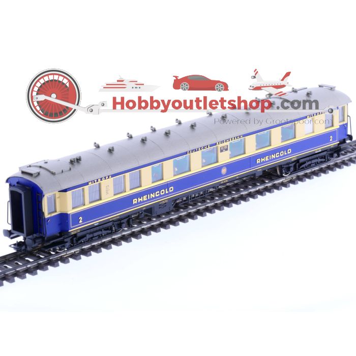 Schaal H0 Liliput L382003 Set met 5 Rheingoldwagens van de DRG #652 - sku: 20210612111027 - Gebruikt - Zo goed als nieuw - Afbeelding 3