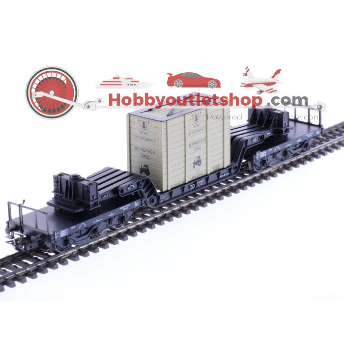 Schaal H0 Märklin 4618 DB kuilwagen met         unieke laadkist #1356 - sku: 20220126112516 - Gebruikt - Zeer goede staat - Afbeelding 2