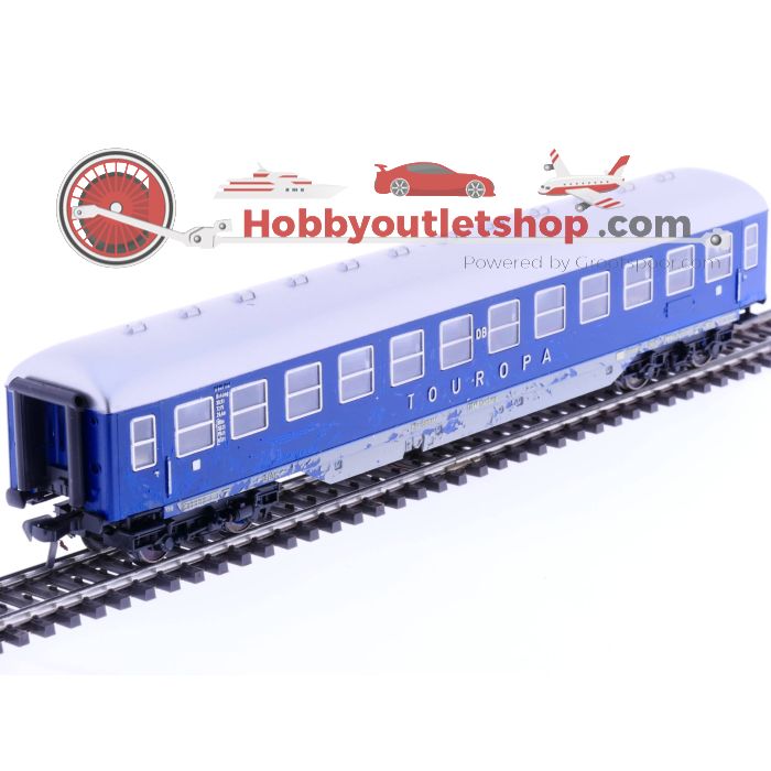 Schaal H0 Fleischmann 1509 DB Touropa slaaprijtuig #1431