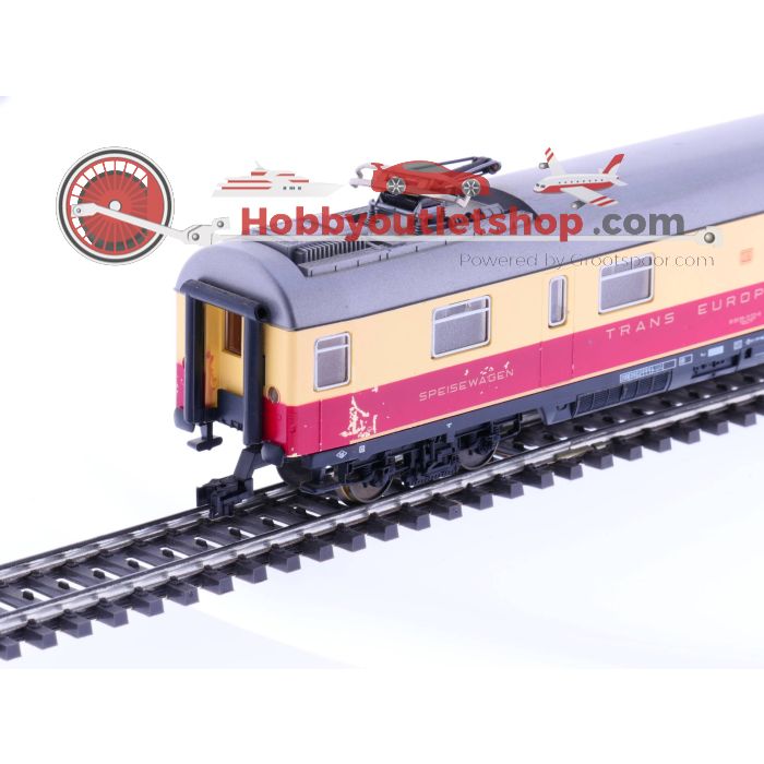 Schaal H0 Fleischmann 5163 5165 DB TransEuropExpress rijtuigenset 3-delig #1441 - sku: 20220205103540 - Gebruikt - Zeer goede staat - Afbeelding 6