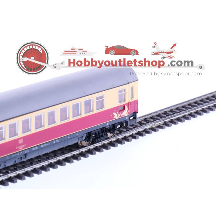 Schaal H0 Fleischmann 5163 5165 DB TransEuropExpress rijtuigenset 3-delig #1441 - sku: 20220205103540 - Gebruikt - Zeer goede staat - Afbeelding 3