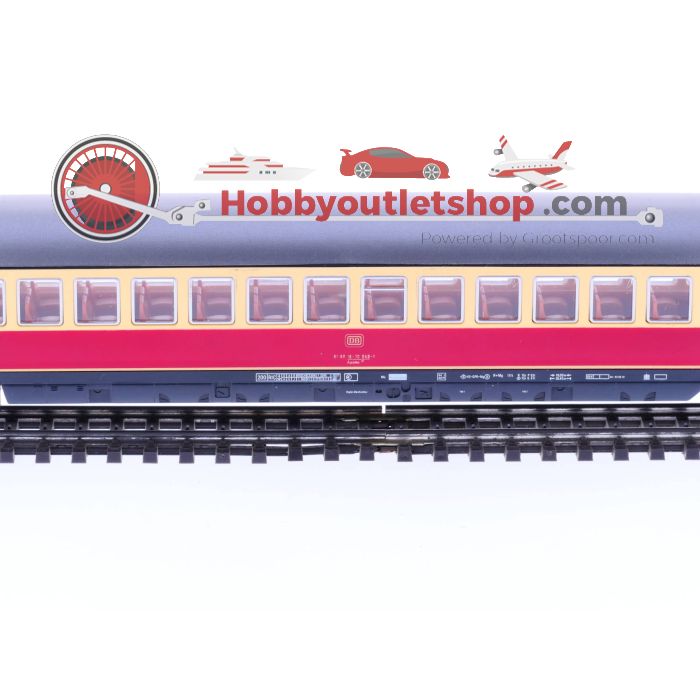 Schaal H0 Fleischmann 5163 5165 DB TransEuropExpress rijtuigenset 3-delig #1441 - sku: 20220205103540 - Gebruikt - Zeer goede staat - Afbeelding 7
