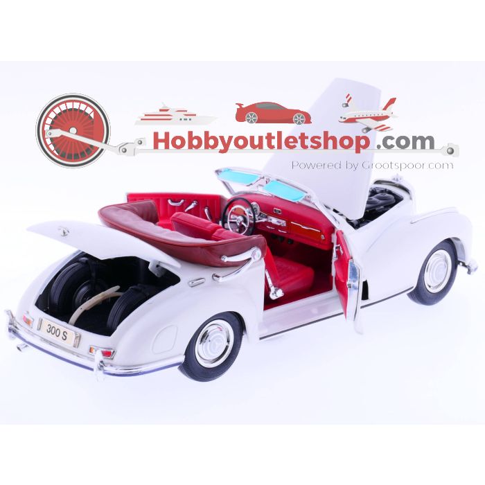 Schaal 1:18 Maisto 806 Mercedes Benz 300S Cabriolet 1955 #176