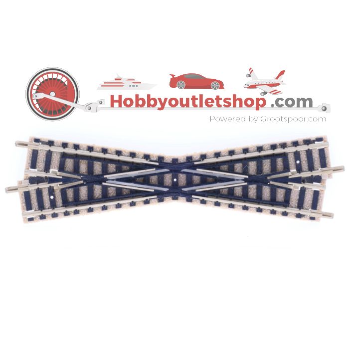 Schaal N Fleischmann 9162 Kruispunt, links kruizend #1743