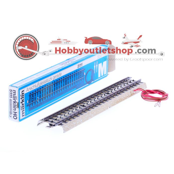 Schaal H0 Märklin 5103 5111 5116 7190 7267           assortiment rails stootblok en gebogen oprit         #1611