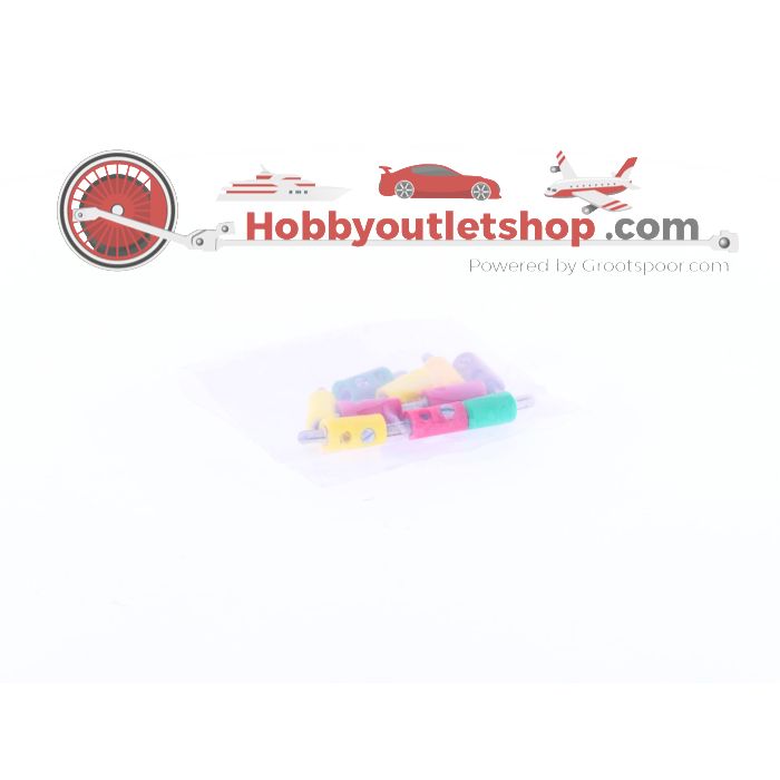 Schaal H0 Märklin Modelspoor stekker 2.6 mm veelkleurig met dwarsgat St10 #1635 - sku: 20220322015250 - Gebruikt - Goede staat - Afbeelding 2