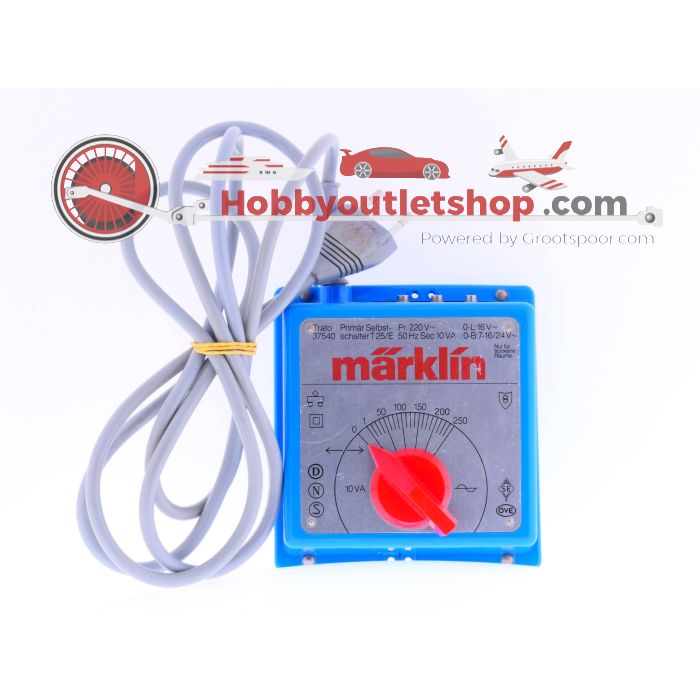 Schaal H0 Märklin 37540 transformator              regelbaar 10VA #1649 - sku: 20260403100516 - Gebraucht - Guter Zustand - Bild 3