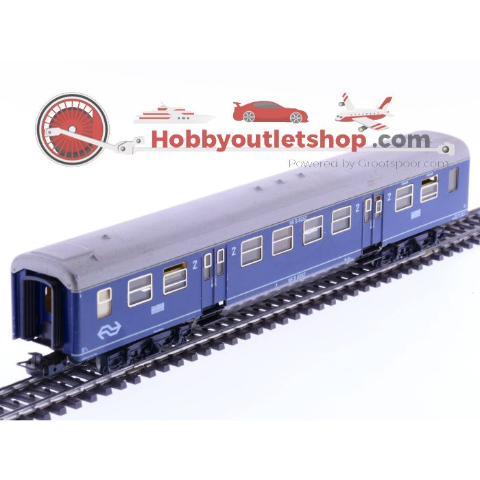 Schaal H0 Märklin 4049.2 NS rijtuig Plan E       blauw #1719
