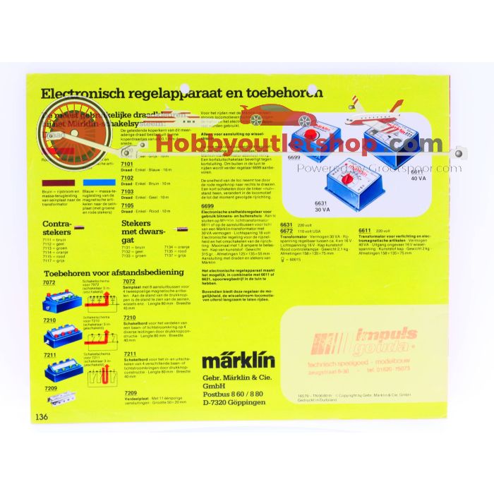 Märklin 1980 1982/83 1985/86 catalogus #1730 - sku: 20220412120250 - Used - Good condition - Photo 3