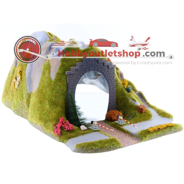 Schaal H0 Busch set van 2 tunnels #1805