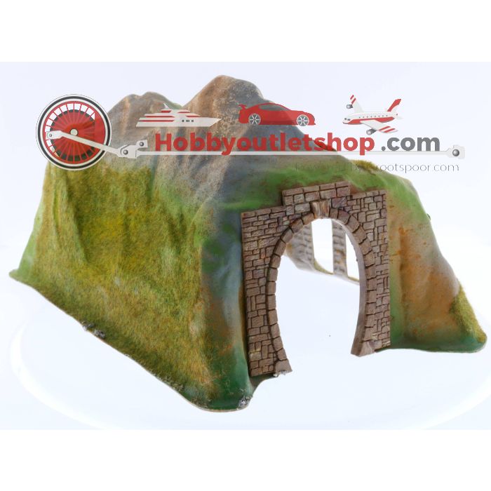 Schaal H0 Busch set van 2 tunnels #1807