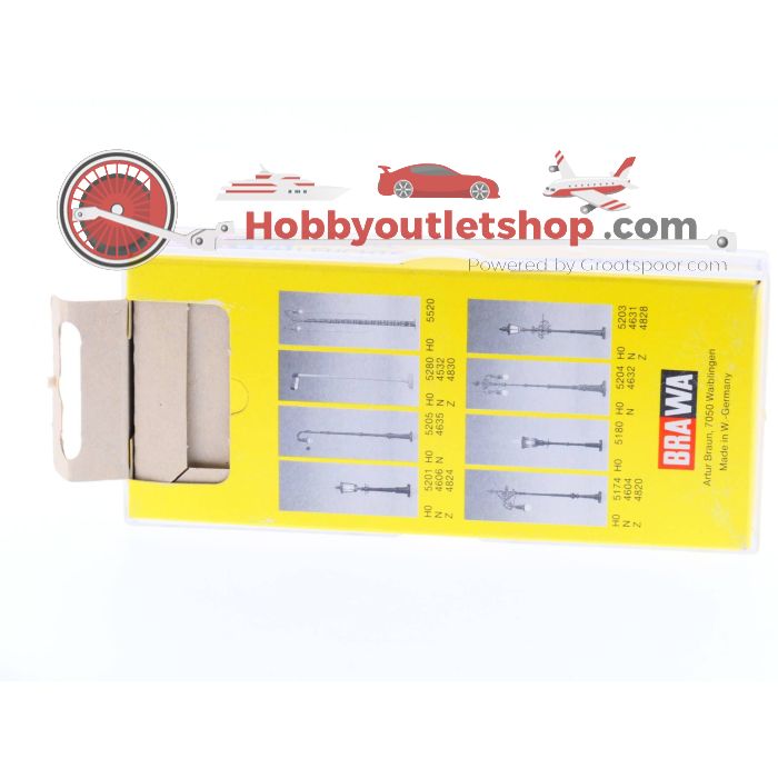 Schaal H0 Brawa Märklin N 4564 448/4 diverse straatlantaarnpalen #1824 - sku: 20220430105732 - Gebruikt - Matige staat - Afbeelding 3