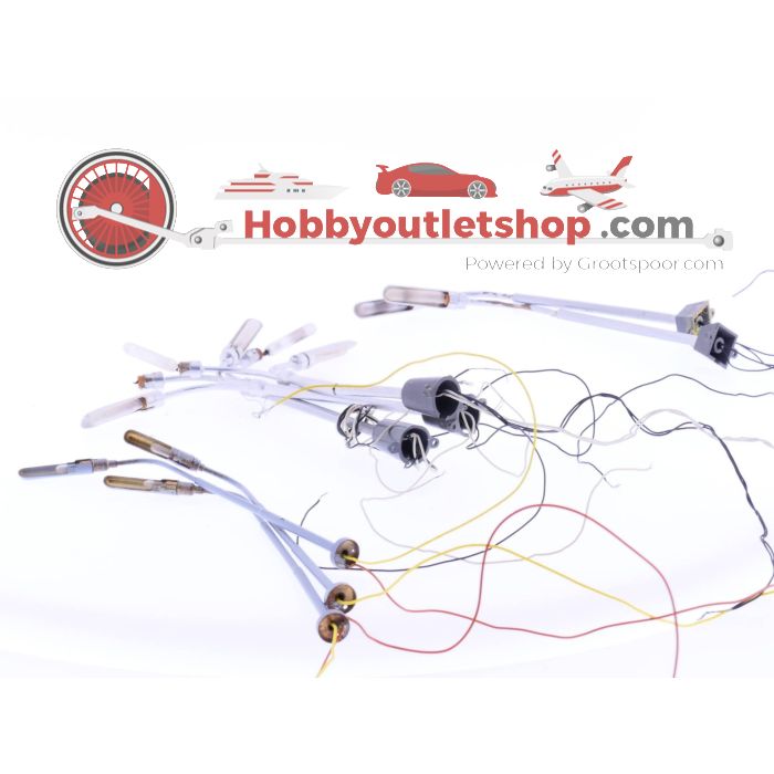 Schaal H0 Brawa Märklin N 4564 448/4 diverse straatlantaarnpalen #1824 - sku: 20220430105732 - Gebruikt - Matige staat - Afbeelding 11