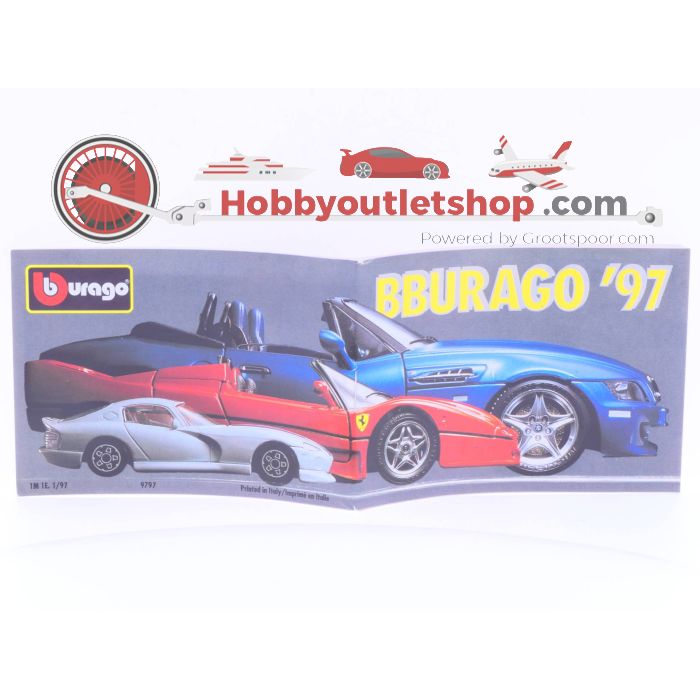 Schaal 1:18 Bburago 3349 BMW M Roadster            1996 #228