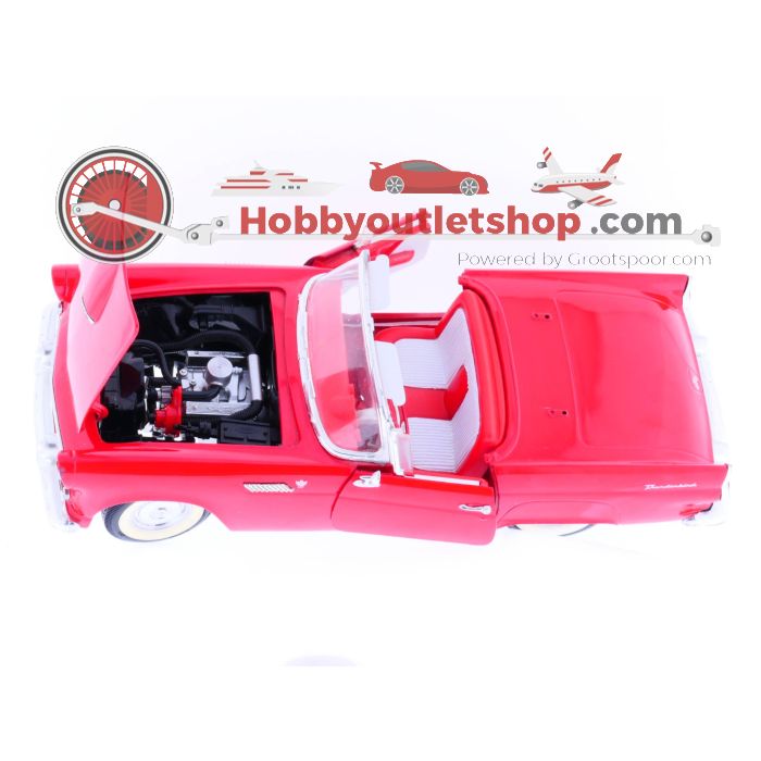 Schaal 1:18 Revell 92068 Ford USA Thunderbird Cabriolet 1955 #241